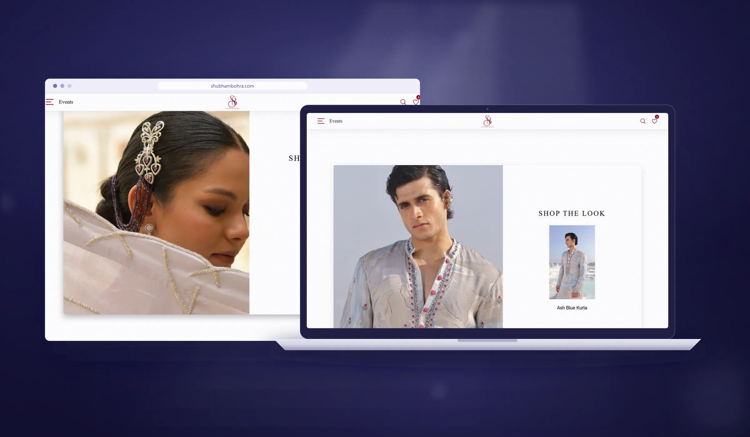 Label Shubham Bohra Shop the Look feature
